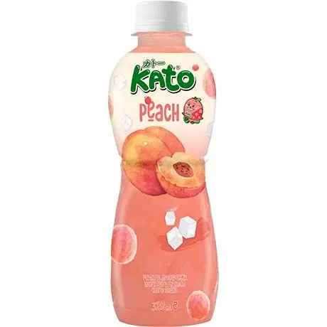 KATO Persiku sulas dzēriens ar Nata de Coco 320ml