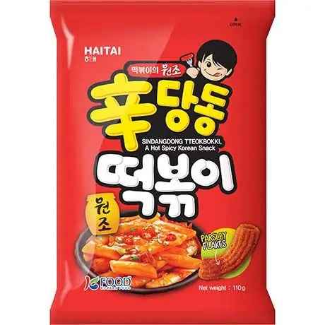 HAITAI Topokki Snack 110g/ HAITAI Topokki uzkoda 110 g
