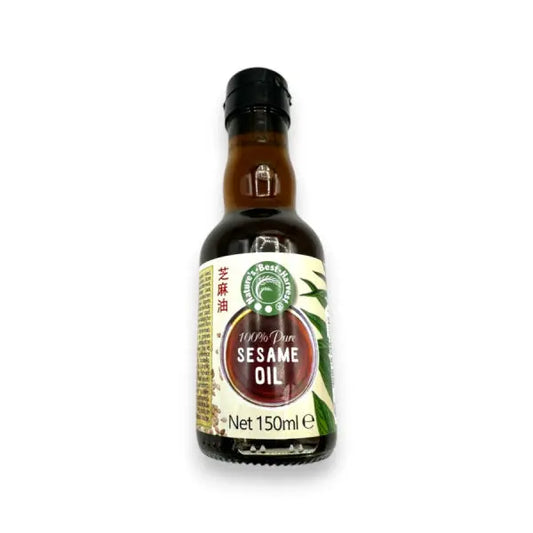 NBH Pure Roasted Sesame Oil 150ml/ NBH tīra grauzdēta sezama eļļa 150 ml (ĶĪNA) Oishii Asian Mart