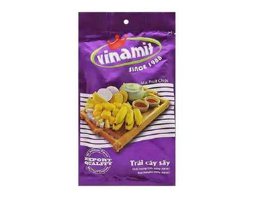 Vinamit Mix Fruit Chips 250G/ Vinamit augļu čipsu mikss 250 g