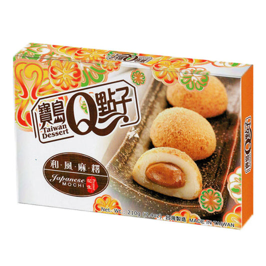 Q-brand Mochi Peanut 210g/ Q-Brand zemesriekstu moči 210 g (TAIVĀNA) Tokimeki