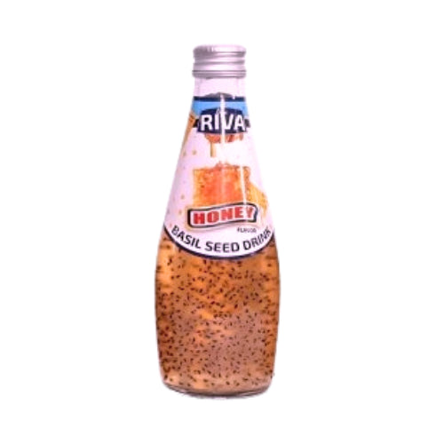 Riva Basil Seed Honey 290ml/ Riva Baziliku Sēklu Dzēriens ar Granātābolu 290 ml (Taizeme) VINUT
