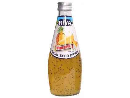 Riva Basil Seed Mango 290ml/ Riva Baziliku Sēklu Dzēriens ar Mango Garšu 290 ml