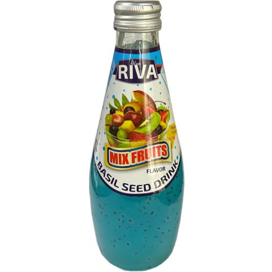 Riva Basil Seed Cocktail 290ml/ Riva Baziliku Sēklu Dzēriens Kokteiļa Garšā 290 ml (Taizeme) VINUT