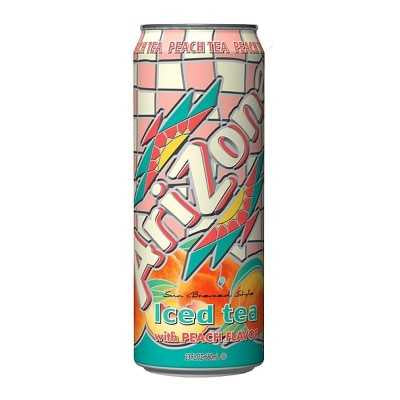Arizona Iced Tea Peach 650ml/ Arizona Ledus Tēja Persiks 650 ml (ASV) Arizona