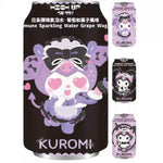 High Up Kuromi Grape Sparkling Water 330ml/ High Up Kuromi Vīnogu Gāzēts Ūdens 330 ml