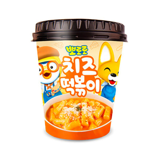 Pororo Cheese Topokki 110g/ Pororo Siera Topokki 110 g (Koreja) Oishii Asian Mart