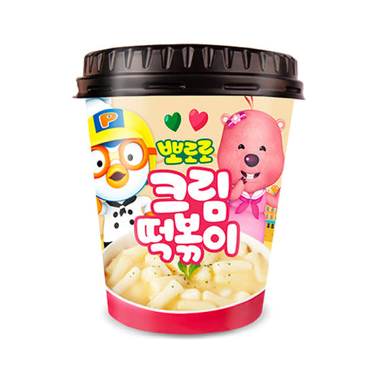 Pororo Creamy Topokki 110g/ Pororo Krēmīgais Topokki 110 g (Koreja) Oishii Asian Mart