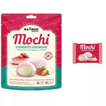 BAMBOO HOUSE Strawberry Cheesecake Mochi 180g/ BAMBOO HOUSE Zemeņu siera kūkas moči 180g