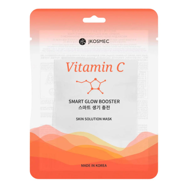 Jkosmec Skin Solution Vitamin C/ "Jkosmec Skin Solution C vitamīna audu maska Oishii Asian Mart