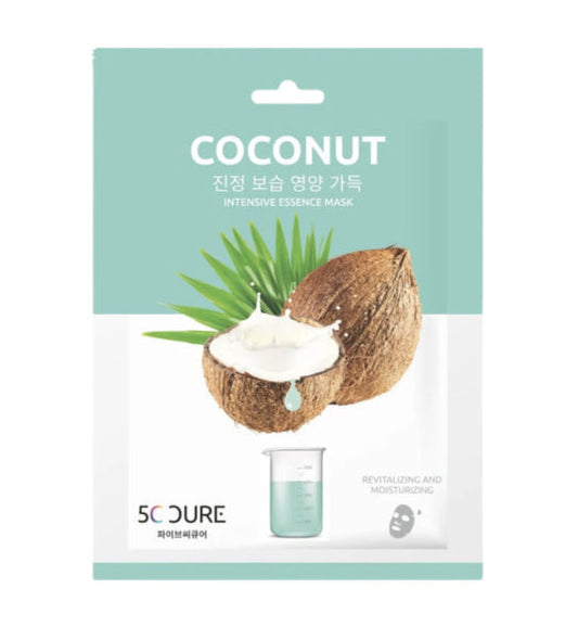 Jkosmec Nourishing Facial Mask - Coconut/ Jkosmec barojoša sejas maska - kokosriekstu Oishii Asian Mart