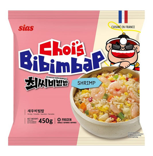 CHOIS Bibimbap Shrimp/ CHOIS Bibimbap garneles Oishii Asian Mart
