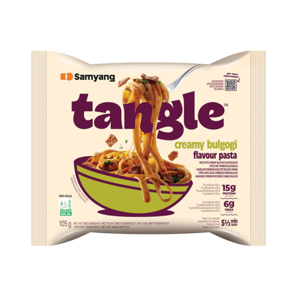 SAMYANG Tangle Creamy Bulgogi Pasta 105g/ SAMYANG Tangle Creamy Bulgogi Pasta – Bulgogi krēmveida mērce, 105 g Samyang
