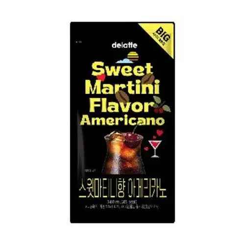 Delaffe Americano Sweet Martini Flavor 340ml/ Delaffe Americano ar saldā martini garšu, 340 ml