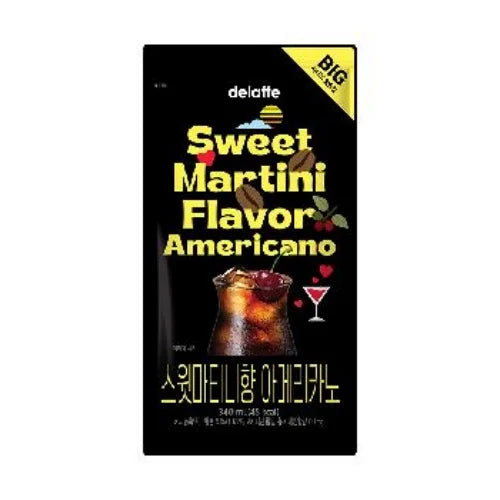 Delaffe Americano Sweet Martini Flavor 340ml/ Delaffe Americano ar saldā martini garšu, 340 ml Oishii Asian Mart