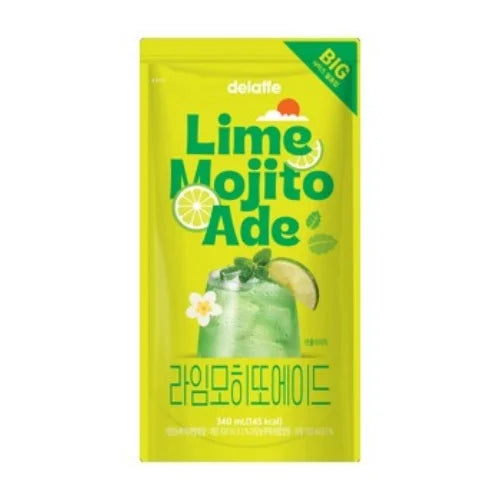 Delaffe Lime Mojito Ade 340ml/ Delaffe laima mohito dzēriens (Ade), 340 ml Oishii Asian Mart