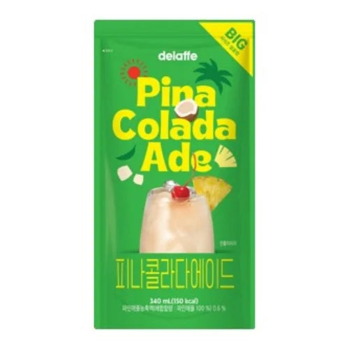 Delaffe Pina Colada Ade 340ml/ Delaffe Pina Colada dzēriens (Ade), 340 ml Oishii Asian Mart