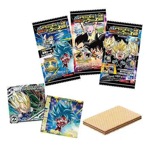 Bandai Dragon Ball Super uzlīmju vafelīte, 15 g (1 gabals)