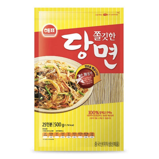 Haepyo Korean Glass Noodle 500g/ Haepyo Korejiešu stikla nūdeles 500 g Oishii Asian Mart