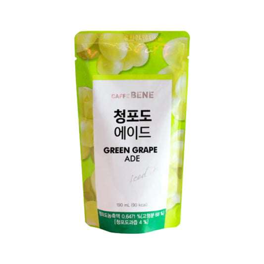 CAFFE BENE Green Grape Ade 190ml/ CAFFE BENE zaļo vīnogu limonāde 190 ml KIRIN