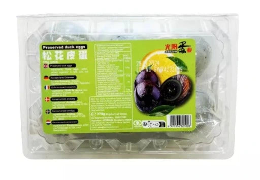 GY Preserved Duck Eggs 378g/ GY Konservētās pīles olas 378g Oishii Asian Mart