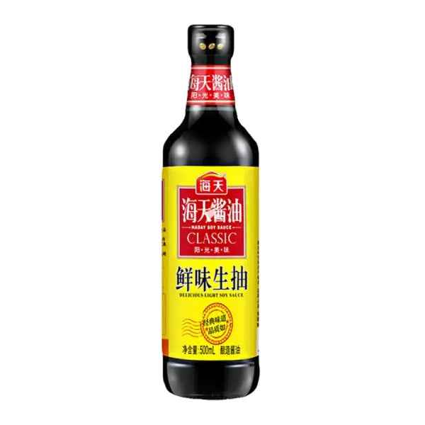 Haday Light Soy Sauce 500ml/ Haday Gaišā sojas mērce 500ml
