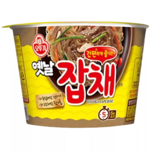 OTTOGI Instant Japchae Noodle (Cup) 76g/ OTTOGI ātri pagatavojamās japča nūdeles (kūciņā) 76g CAMEL