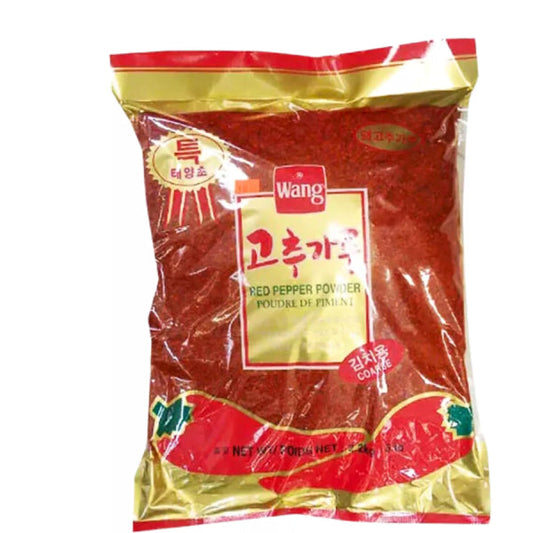 Wang Korea Premium Red Pepper Powder (Coarse) 1kg/ Sarkano Piparu Pulveris 1kg Wang