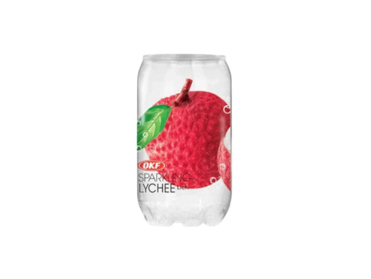 OKF Sparkling Lychee Drink 350ml/ OKF Gāzēts Ličī Dzēriens 350 ml OKF