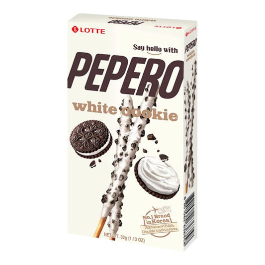 Lotte Pepero White Cookie 32g/ Lotte Pepero Baltais Cepums 32 g Lotte