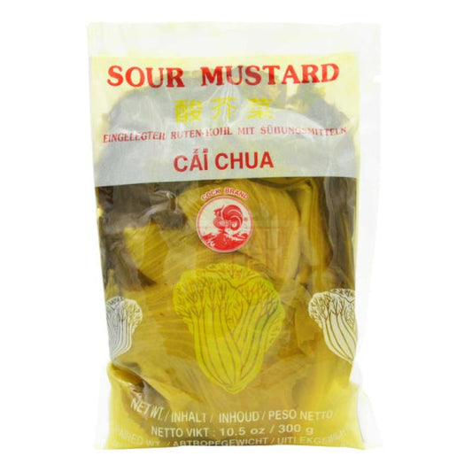COCK sour mustard 300g/ Skābie sinepju dārzeņi 300 g Oishii Asian Mart