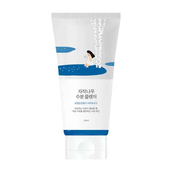 Round lab Birch Juice Moisturizing Cleanser 150ml/ Round Lab bērzu sulas mitrinošais gels sejas attīrīšanai 150 ml