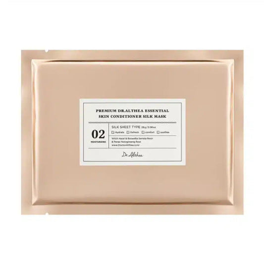 Dr. Althea Premium Essential Skin Conditioner Silk Mask/ Dr. Althea Premium Essential zīda maska ādas kondicionēšanai 5C Cure