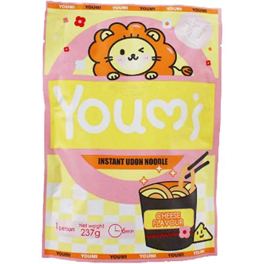 Youmi Udon Noodle Say Cheese 237g/ Youmi Udon nūdeles Say Cheese 237 g BaiJia