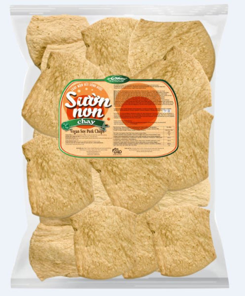 Vegan Soy Pork Chop 1kg/ Vegānisks sojas cūkgaļas karbonāde 1 kg Oishii Asian Mart
