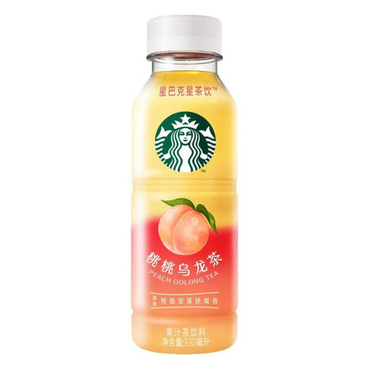 Starbucks Oolong Tea Drink with Peach 330ml/ Starbucks oolonga tējas dzēriens ar persikiem 330 ml Oishii Asian Mart