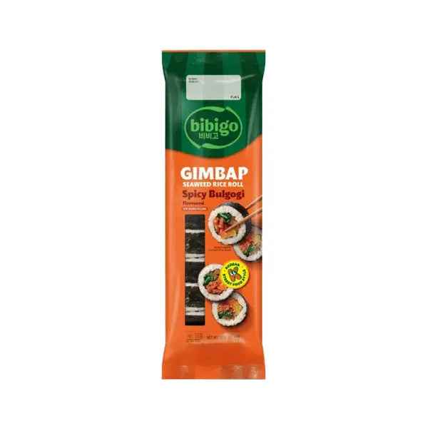 BIBIGO Spicy Bulgogi Gimbap 230g/ BIBIGO ass bulgogi gimbaps 230 g