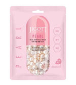 Jigott Pearl Real Ampoule Sheet Mask/ Jigott pērļu ampulu auduma maska