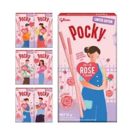 Glico Pocky Rose 31g/ Glico Pocky roze 31g