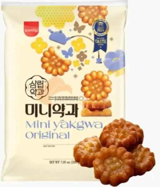 Samlip Mini Yakgwa Cookies Original 200g/ Samlip mini Yakgwa cepumi klasiskie 200 g