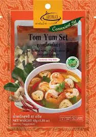 AROMAX Seasoning mix Tom Yum 45 g/ AROMAX garšvielu maisījums Tom Yum 45 g Oishii Asian Mart