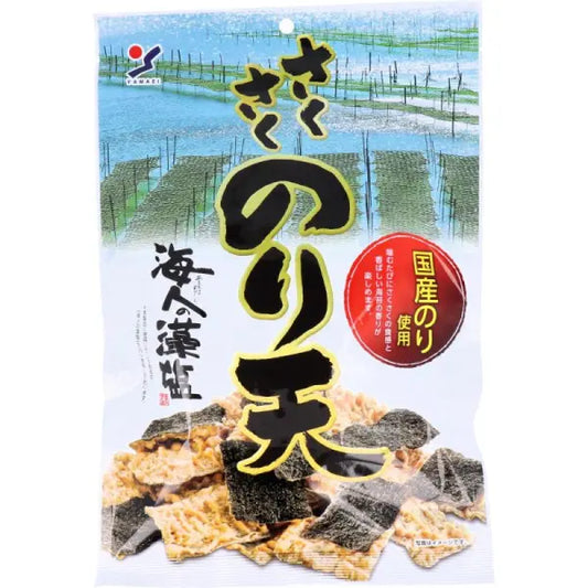 Yamaei Tempura Seaweed Original Flavour 70g/ Yamaei jūraszāļu tempura uzkoda klasiskā garša 70 g Oishii Asian Mart