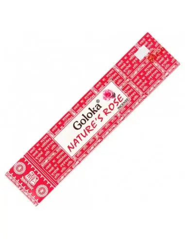 Nature's Rose Incense 15g/ Dabas Roze Vīraks 15 g GOLOKA