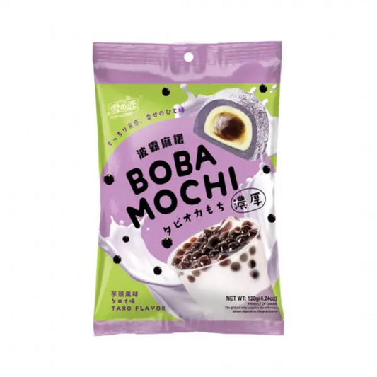 Yuki&Love Boba Mochi Rice Cake Taro 120g/ Yuki&Love Boba Moči Rīsu Kūciņas ar Taro 120 g Oishii Asian Mart