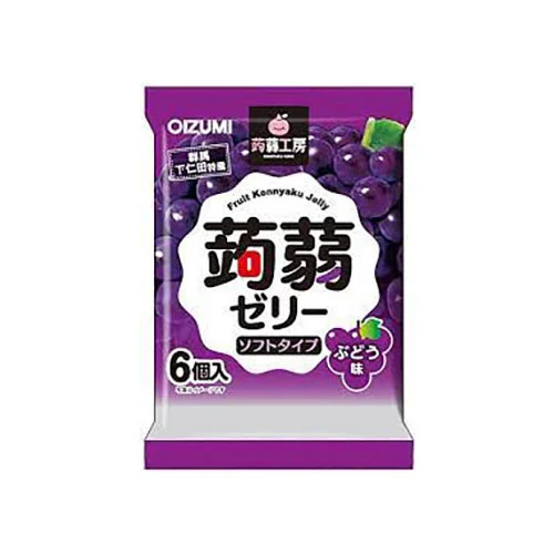 Shimonita konjac jelly grape 112g / Shimonita konjaka želeja vīnogu 112 g Shimonita