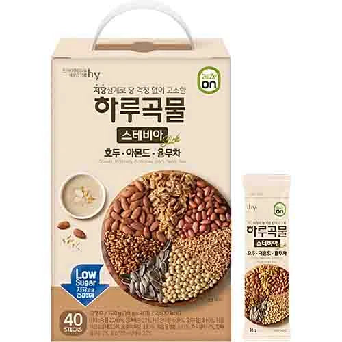 HY Haru graudu maisījums – stēvija, valrieksti un mandeles, 720 g Oishii Asian Mart
