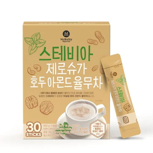 Mcnulty jūlmu tēja – stēvija, valrieksti un mandeles, 30 gab. (450 g) Oishii Asian Mart
