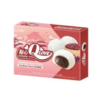 QLove Red Bean Traditional Mochi 180g/ Sarkanās pupiņas tradicionālie moči 180g - Oishii Asian Mart