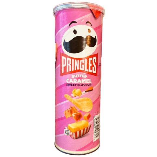 Pringles Butter Caramel 110g/ Pringles sviesta karameles garšas čipsi 110g