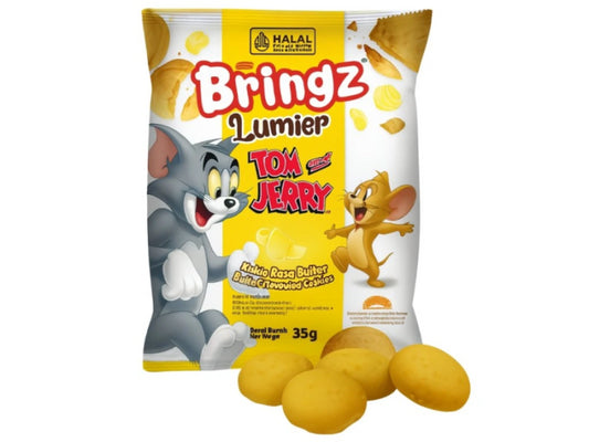 Bringz Lumier Tom & Jerry sviesta cepumi (ierobežota versija) 35g